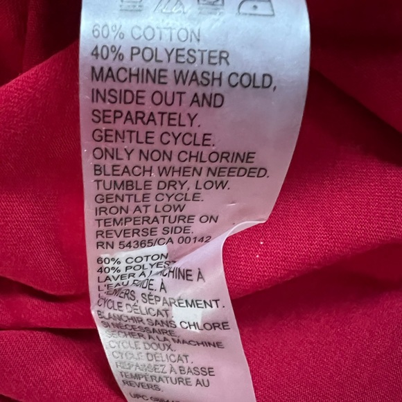 ALIA RED TSHIRT SIZE XL NEW WITH TAG - Picture 4 of 13